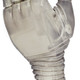 The prosthetic hand.